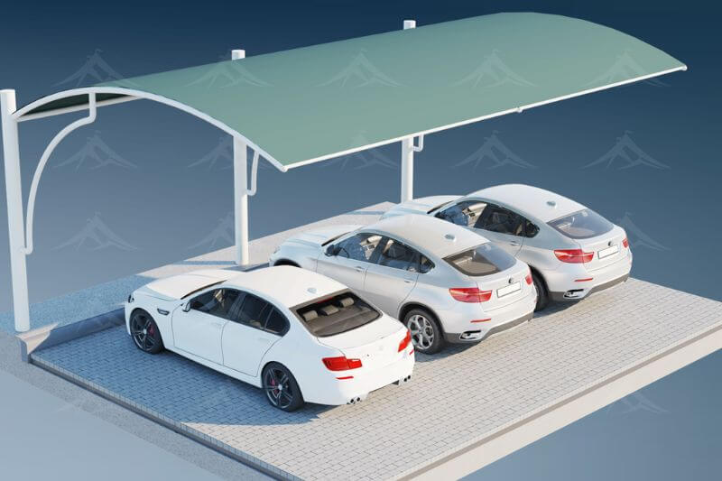 Car Parking Shade Installation